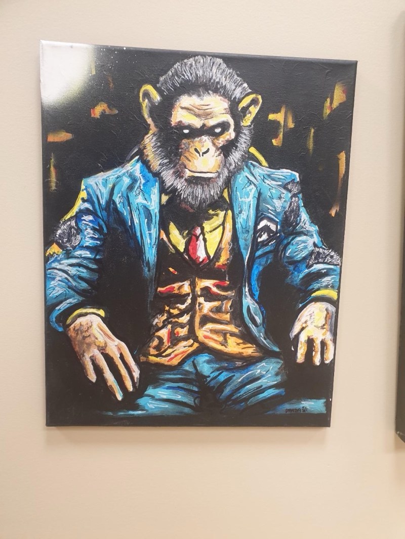Suited Chimp