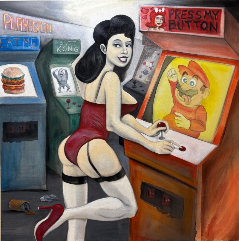 Arcade Pin-Up